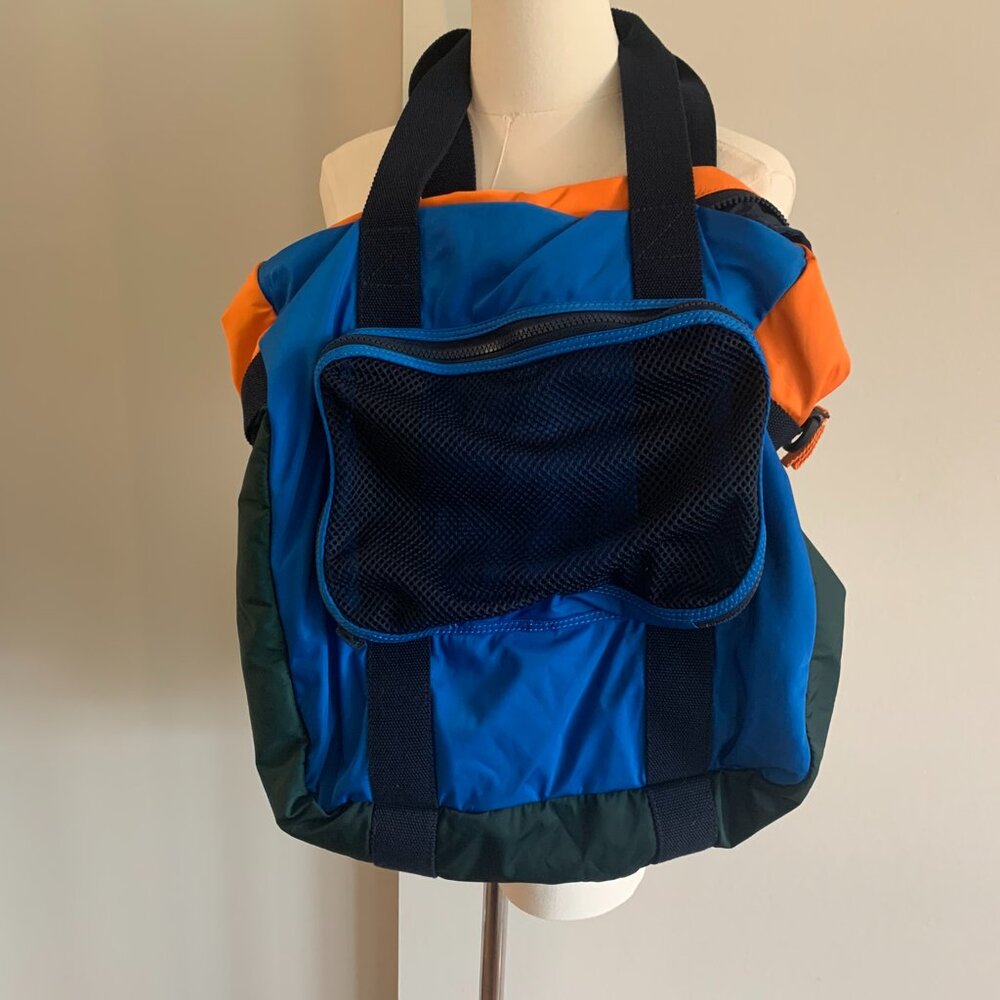 Tory Sport Nylon Colorblock Tote